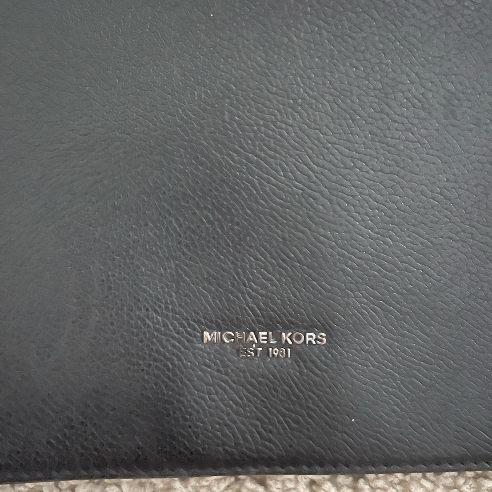 Michael Kors Black Leather Men's Bag